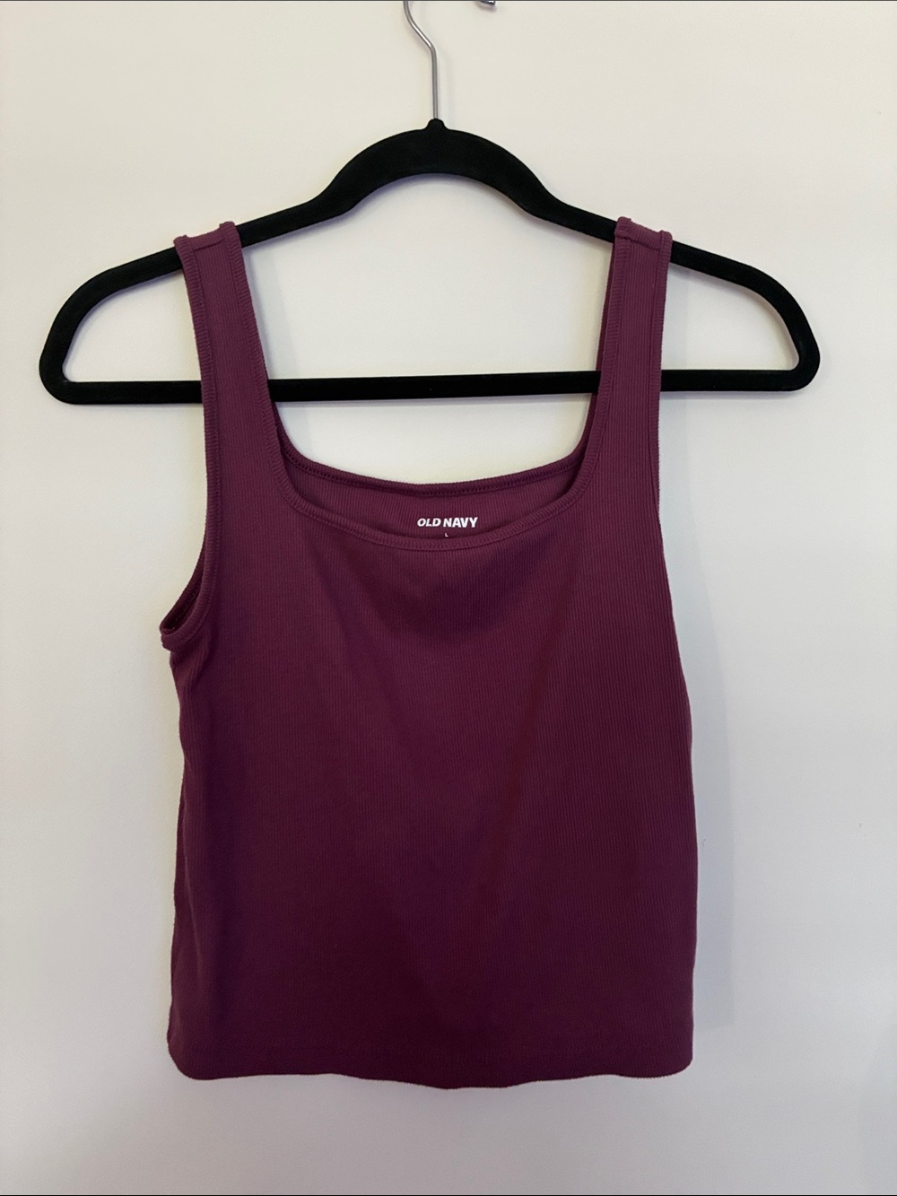 Old Navy Ribbed Plum Tank Top
